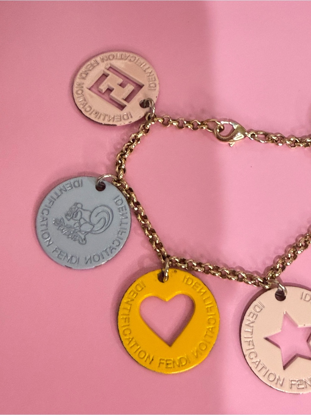 Vintage Fendi Charm Bracelet - Picture 3 of 8